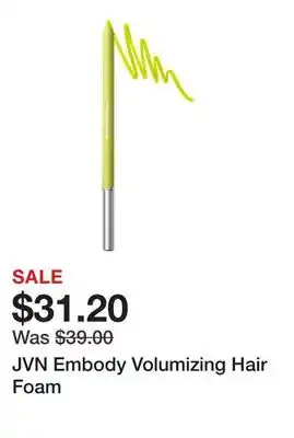 Sephora JVN Embody Volumizing Hair Foam offer
