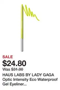 Sephora HAUS LABS BY LADY GAGA Optic Intensity Eco Waterproof Gel Eyeliner Pencil offer
