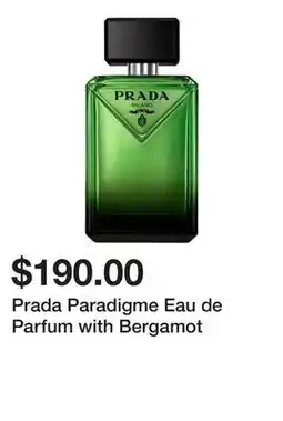 Sephora Prada Paradigme Eau de Parfum with Bergamot offer