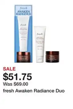 Sephora fresh Awaken Radiance Duo offer