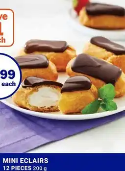 M & M Food Market MINI ECLAIRS offer