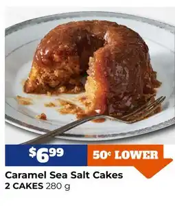 M & M Food Market Caramel Sea Salt Cakes offer