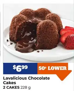 M & M Food Market Lavalicious Chocolate Cakes offer