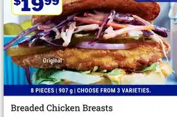 M & M Food Market Breaded Chicken Breasts offer