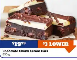 M & M Food Market Chocolate Chunk Cream Bars offer