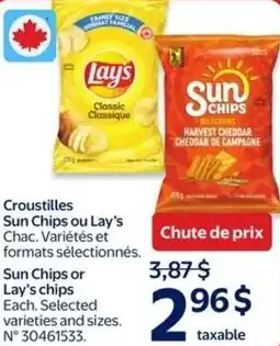 Walmart Sun Chips or Lay's chips offer