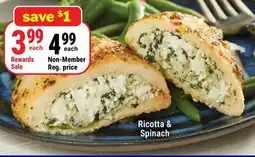 M & M Food Market BISTRO CHICKEN┬ Ricotta & Spinach offer