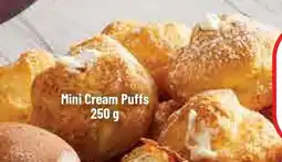 M & M Food Market Mini Cream Puffs 250 g offer