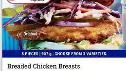 M & M Food Market Original Breaded Chicken Breasts offer