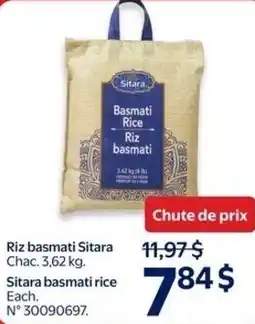 Walmart Sitara basmati rice offer