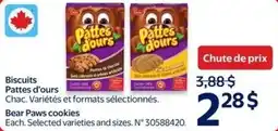 Walmart Bear Paws cookies offer