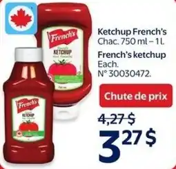 Walmart French's ketchup offer
