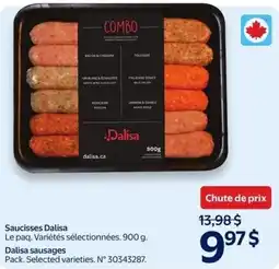 Walmart Dalisa sausages offer