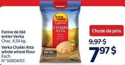 Walmart Verka Chakki Atta whole wheat flour offer