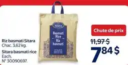 Walmart Riz basmati rice offer