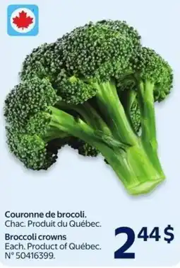 Walmart Broccoli crowns offer