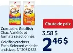 Walmart Goldfish crackers offer