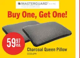 The Brick Masterguard Charcoal Tencel Queen Pillow offer