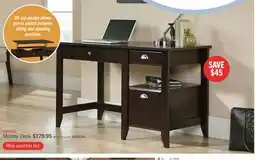 The Brick Murray 53 Traditional Lift Top Office Desk with Storage - Dark Brown offer