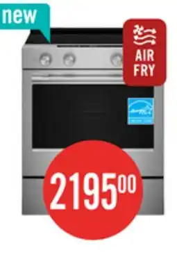 The Brick KitchenAid 30 5.3 Cu. Ft. Electric Range Fingerprint Resistant Stainless Steel - YKSES530SPS offer