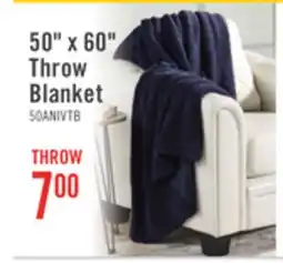 The Brick 50 x 60 Throw Blanket offer