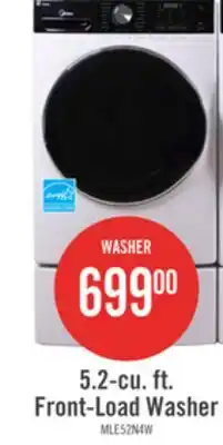 The Brick Midea 8 Cu. Ft. Electric Dryer - White - Stackable - MLE52N4AWW offer
