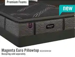 The Brick Beautyrest Black Signature Magenta Euro Pillowtop King Mattress offer