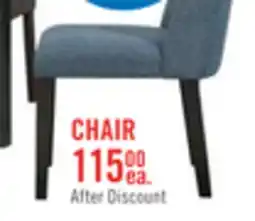 The Brick Emery Dining Chair with Polyester Fabric - Blue offer