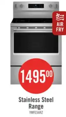 The Brick Maytag 30 5.3 Cu. Ft. Electric Range with No Preheat Air Fry - Stainless Steel - YMFES6030RZ offer