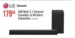 The Brick LG 2.1 CH Bluetooth Dolby Digital Soundbar with Wireless Subwoofer (S40T.DCANLLK) offer