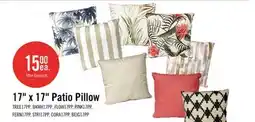 The Brick 17 x 17 Patio Pillow offer