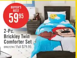 The Brick Brickley 2-Piece Twin Comforter Set offer