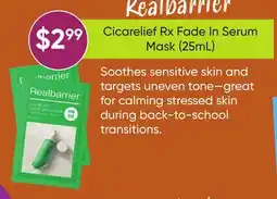 Healthy Planet Realbarrier Cicarelief Rx Fade In Serum Mask offer