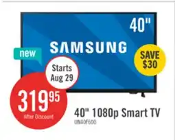 The Brick Samsung 40 Full HD F6000 Smart TV offer