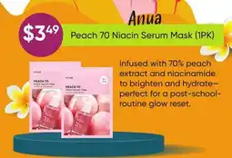 Healthy Planet Anua Peach 70 Niacin Serum Mask offer