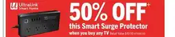 The Brick Ultralink 8 Outlet Smart Wi-Fi Surge Protector offer
