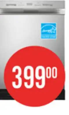 The Brick Midea 24 Front-Control Dishwasher with Interior Light - MDF24P2BST offer