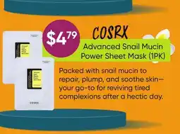 Healthy Planet Advanced Snail Mucin Power Sheet Mask (1PK) offer