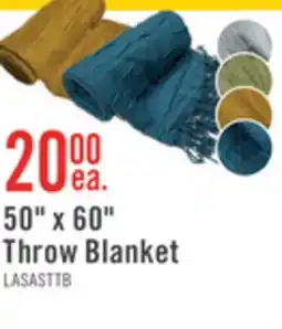 The Brick 50 x 60 Throw Blanket offer