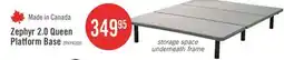 The Brick Zephyr 2.0 Queen Platform Base offer