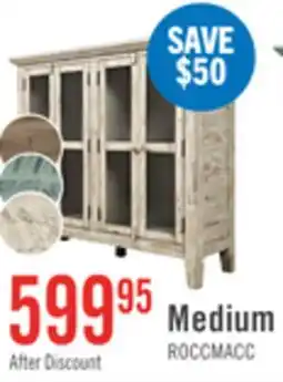 The Brick Rocco 48 4-Door Accent Cabinet - Cream offer