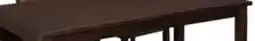 The Brick Astoria Counter-Height Dining Table with Built-in Shelves, 60W - Brown offer