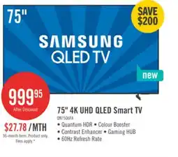 The Brick Samsung 75 Q6F QLED Smart TV with Vision AI offer