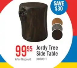 The Brick Jordy 15 Faux Wood Accent Table - Black offer
