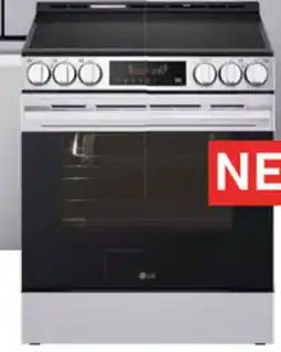 The Brick LG 6.3 Cu. Ft Smart Electric Range with EasyClean - Smudge Resistant Stainless Steel - LSEL6333XE offer
