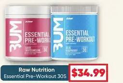 Healthy Planet Raw Nutrition Essential Pre-Workout offer