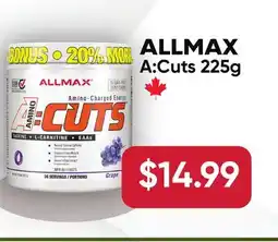 Healthy Planet ALLMAX A:Cuts offer