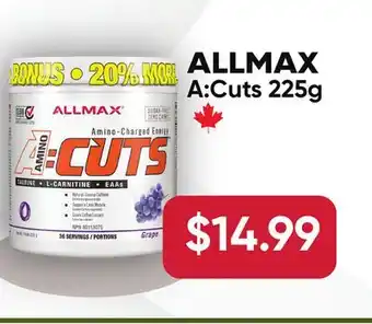 Healthy Planet ALLMAX A:Cuts offer