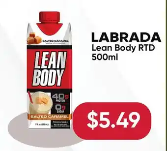 Healthy Planet LABRADA Lean Body RTD offer