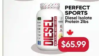 Healthy Planet PERFECT SPORTS Diesel Isolate Protein offer